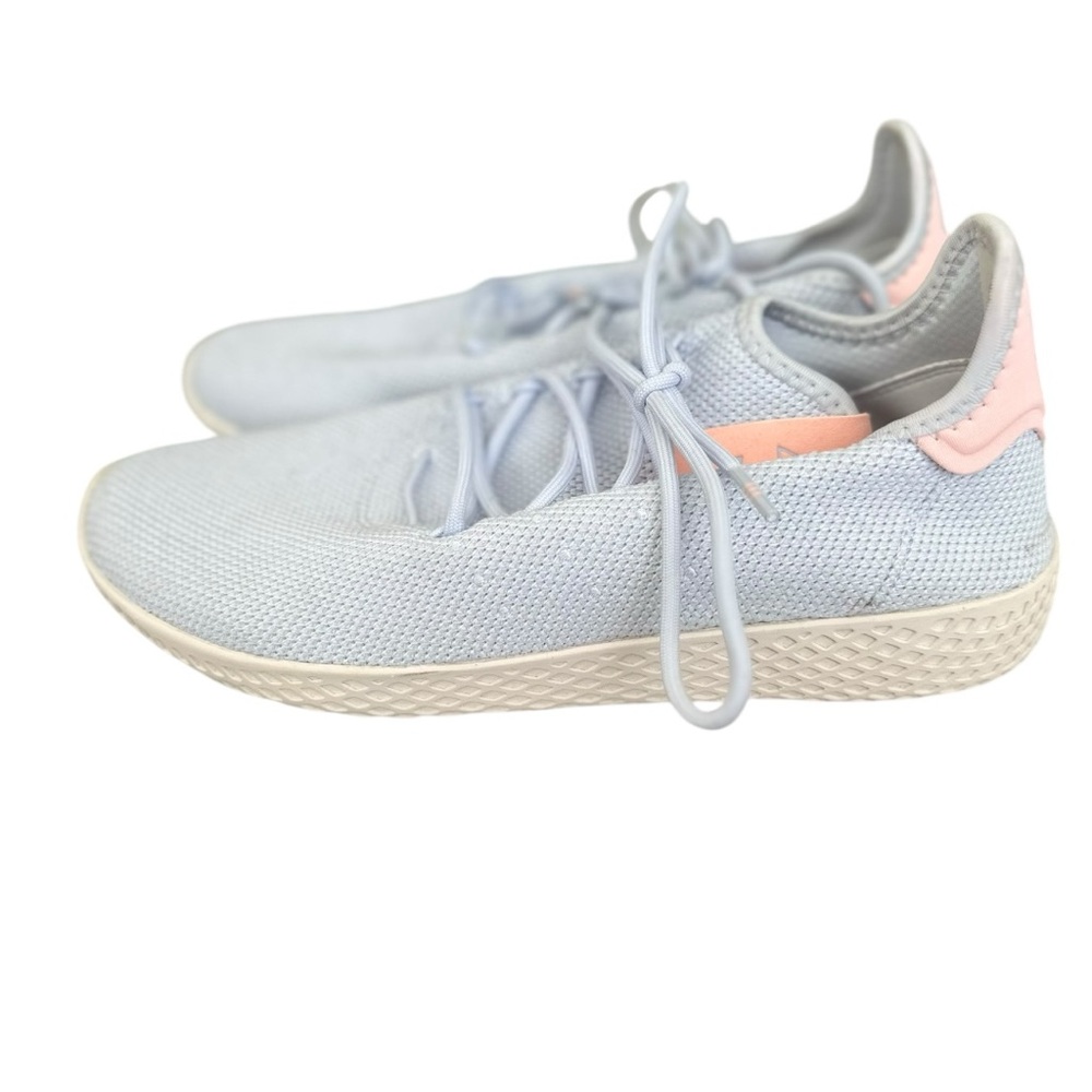 Adidas’s‎ by Pharel Women's Light Blue and Pink Sneakers size 7.5 worn - Picture 3 of 6